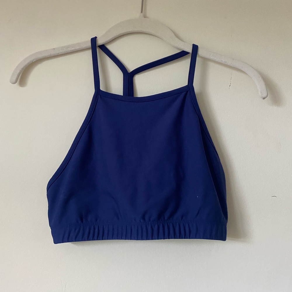 Navy athletic top/bra